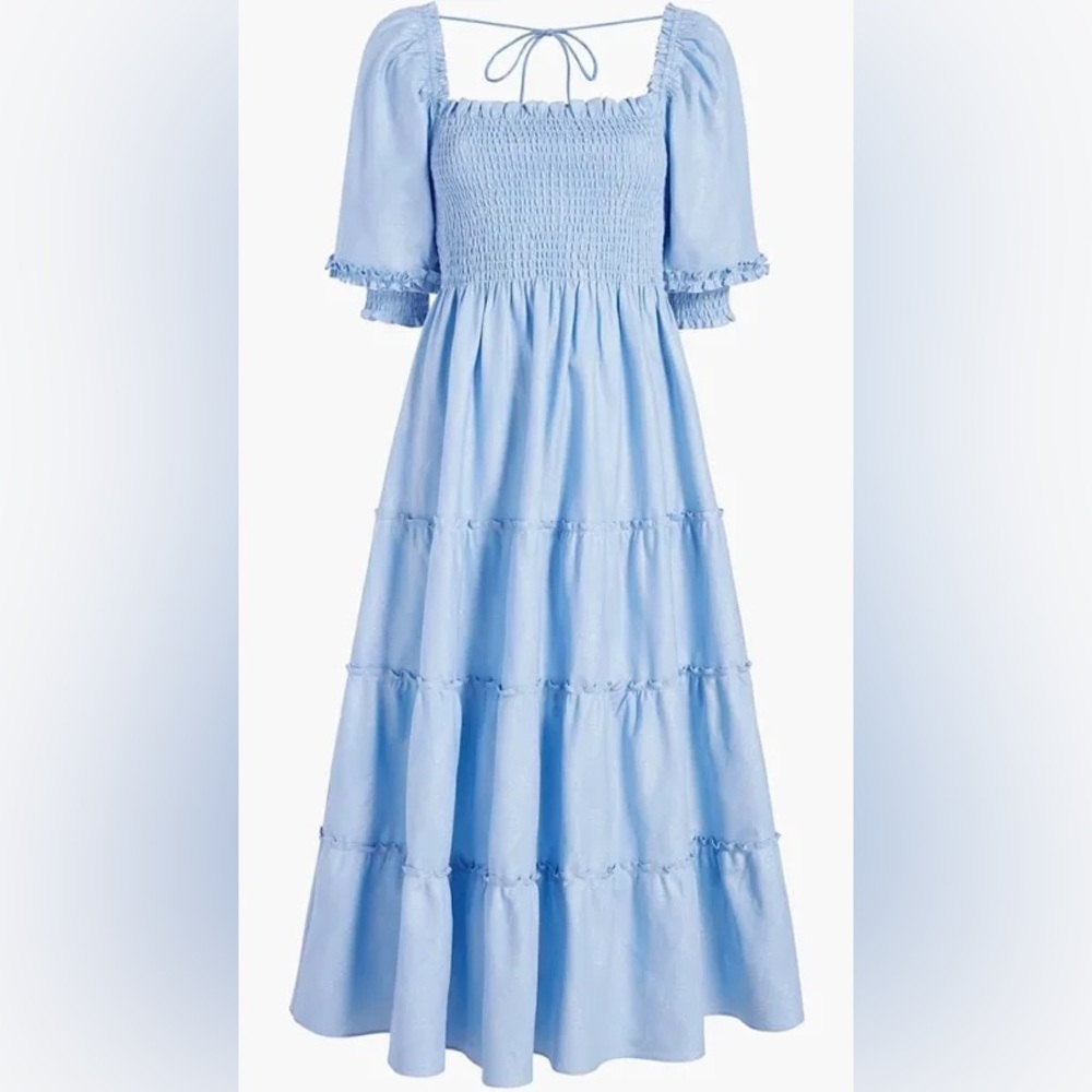 Small Hill House Home Glitter Blue Nesli EUC